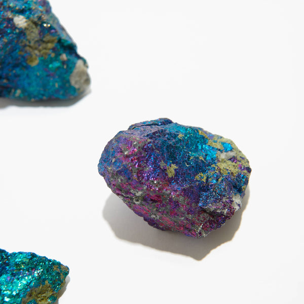 Chalcopyrite Peacock Ore  Raw Stone