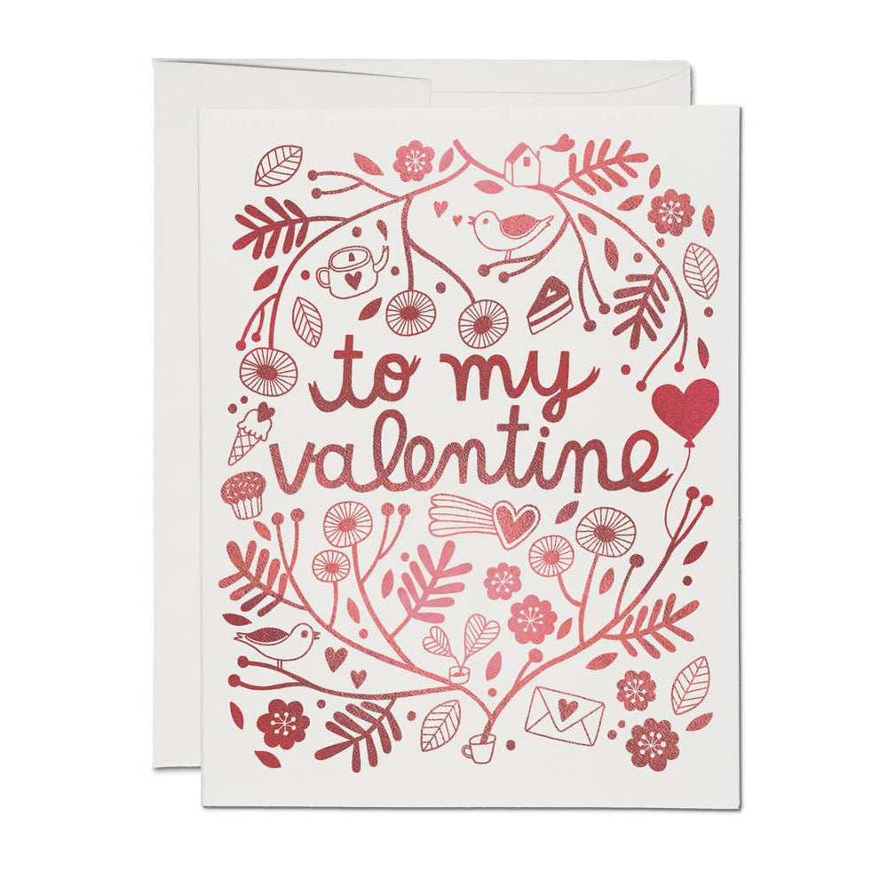 Treats for Valentine Valentine's Day Greeting Card