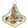 Elegant Floral Satin Scarf