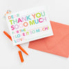 Kid's Fill In Thank You Notes - Pink