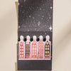 Wintry Village Printed 10 Stem Matchbook