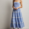 Smocked Tiered Maxi Dress