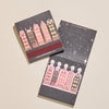 Wintry Village Printed 10 Stem Matchbook