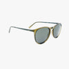 Hale Olive Polarized Round Fashion Sunglasses