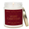 Merry Christmas Soy Candle