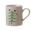 Hand Painted Stoneware Tree Mug - 4 Styles