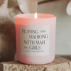 Playing Mahjong with Mah Girls 15 oz Soy Candle