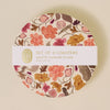 Autumn Florals Coasters - Set of 4