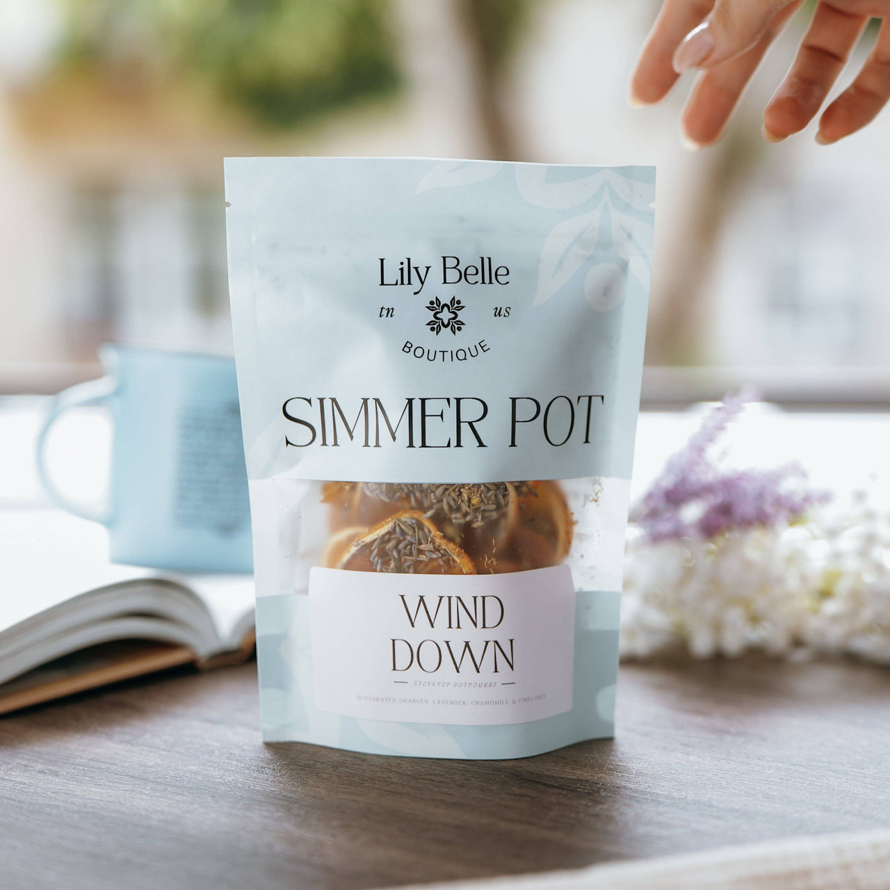 Wind Down Simmer Pot - Chamomile Orange Lavender