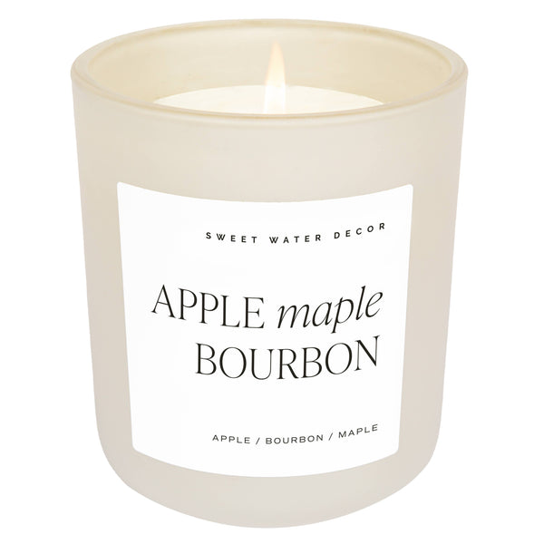 Apple Maple Bourbon Soy Candle