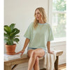 Striped Relaxed Fit Knit Tee