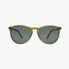 Hale Olive Polarized Round Fashion Sunglasses