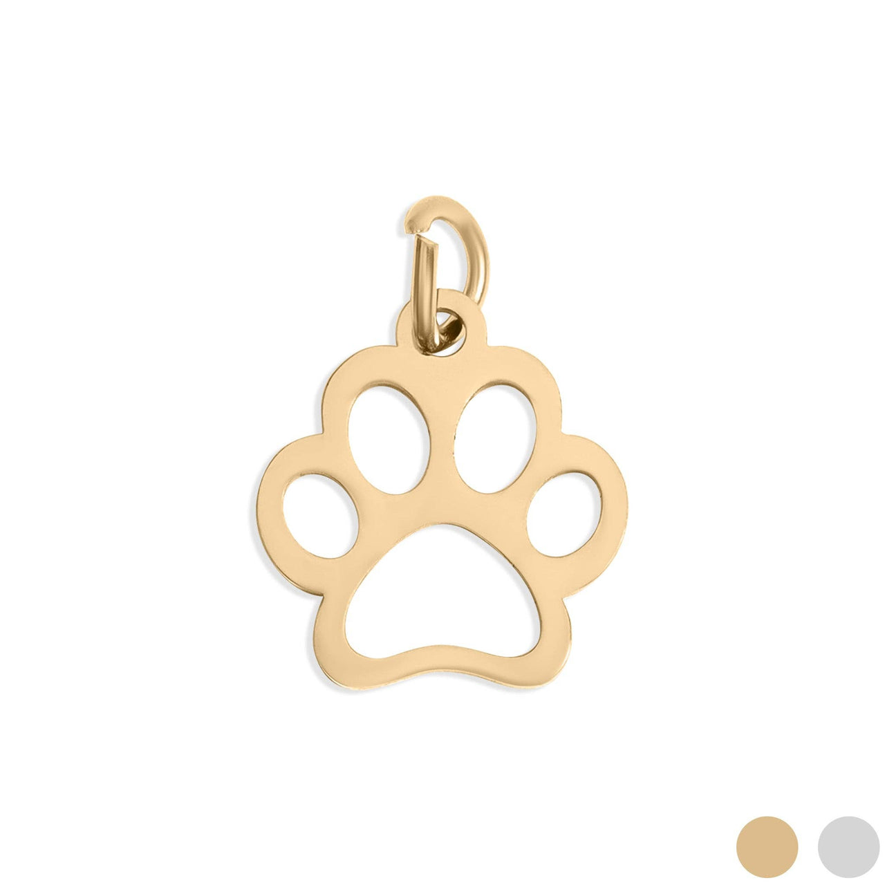 Paw Print Charm