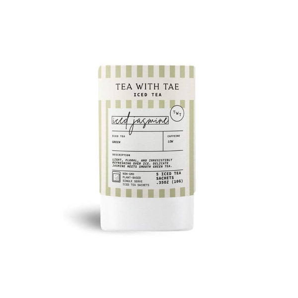 Jasmine Green Iced Mini Tea Tube - 5  sachets