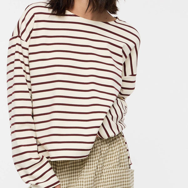 Striped Knit Top