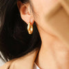 Darcy Oval Hoop Earrings