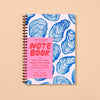 Oyster Letterpress A5 Spiral Notebook