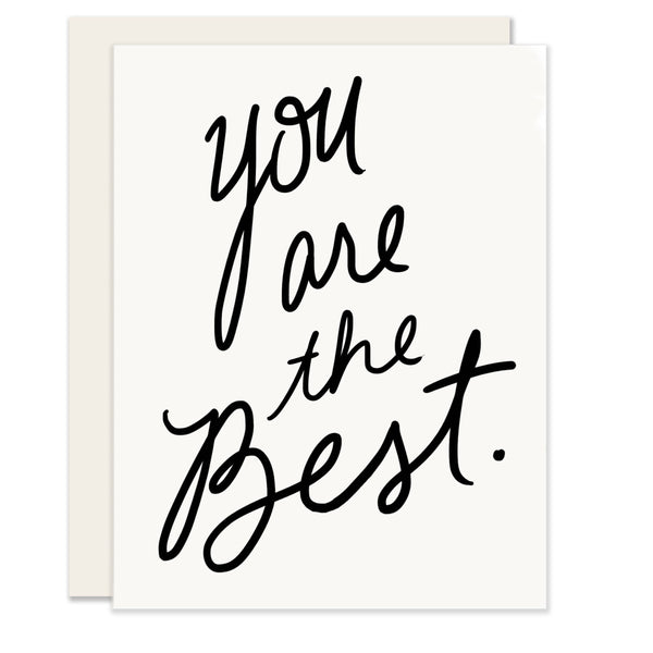 You Are the Best Card