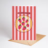 Thank You Berry Much Strawberry Greeting Card