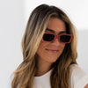 Haven Stilt Polarized Rectangle Sunglasses