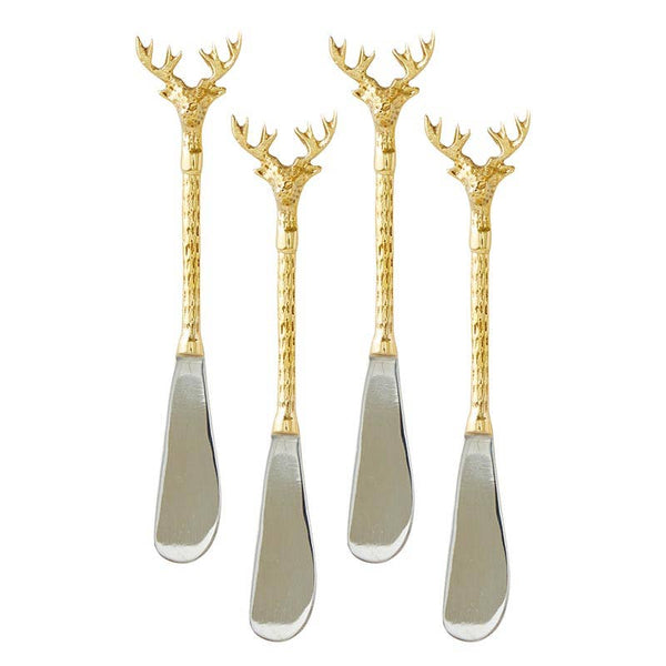 Stag Charcuterie Spreaders - Set of 4