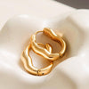 Darcy Oval Hoop Earrings
