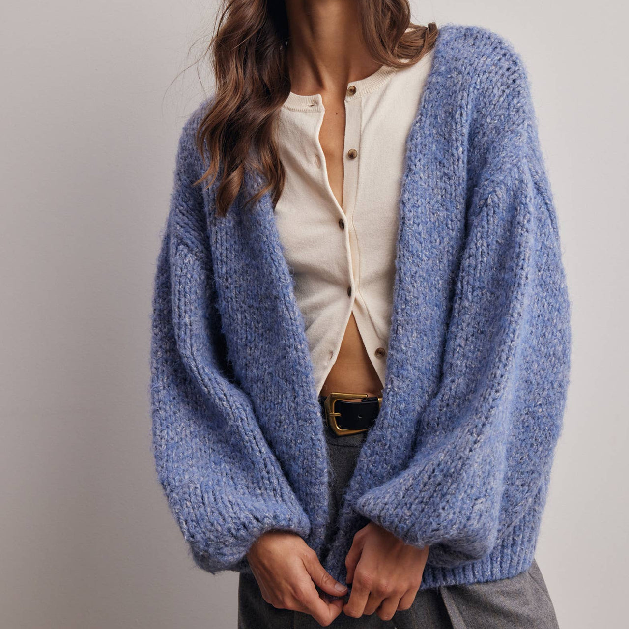 Chunky Soft Touch Knit Cardigan