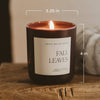 Warm and Cozy Soy Candle - Matte Jar