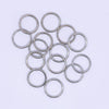24K Gold Filled 16mm Classic Round Jump Ring Findings Set in Gold & Silver | SP-01638: Gold