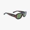 Bea Espresso Polarized Geometric Sunglasses