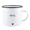 Enamel Mug - Mr. or Mrs.