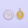 Gold Lemon Charm