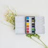 12 Color Mini-Travel Watercolor Paint Palette