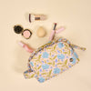 Essentials Quilted Cosmetic Pouch