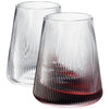 Ripple Modern Wine Glasses