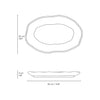 Serving Platter 11.8” Ceramic Stoneware