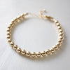 GOLD FILLED BEADED BRACELET