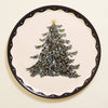 Round Christmas Tree Bentwood Tray