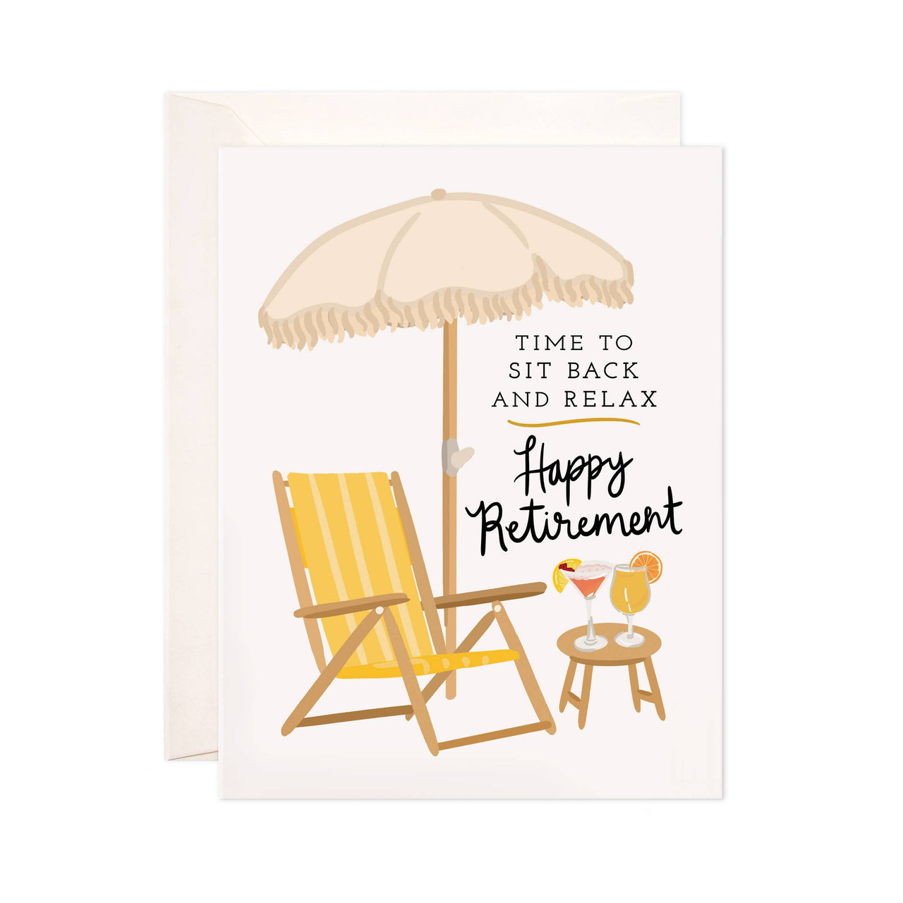 Sit Back and Relax Greeting Card