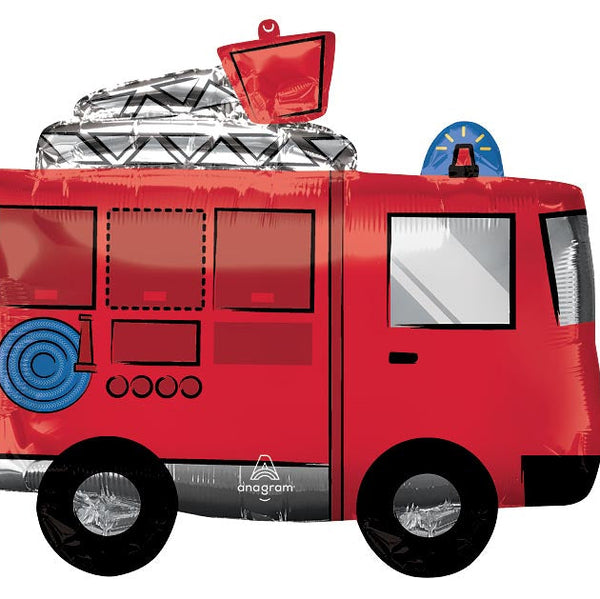 Fire Truck Balloon