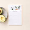 "Market List" Kitchen Shelf Notepad