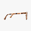 Heron Latte Tortoise Polarized Round Sunglasses