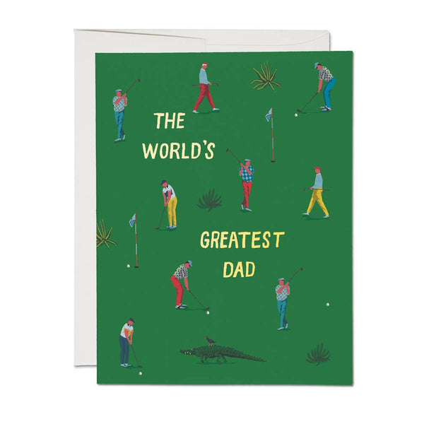 Golf Dad Father's Day Card