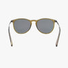 Hale Olive Polarized Round Fashion Sunglasses
