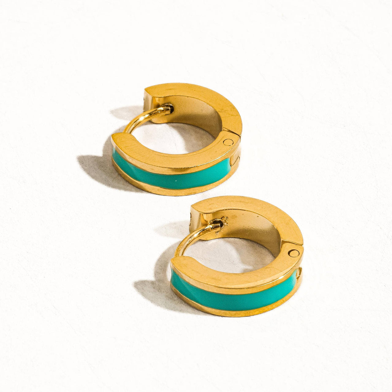 Etta Colored Hoop Earrings