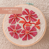 Beginner Embroidery Kit -  Flower Power