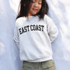 East Coast Toddler Graphic Sweatshirt - Heather Dust