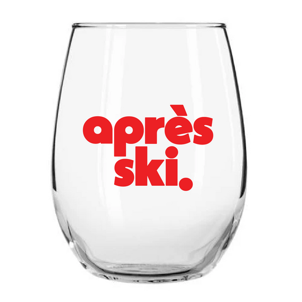 Talisman Après Ski Wine Glass