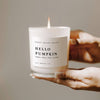 Hello Pumpkin 11 oz Soy Candle - Fall Home Decor & Gifts
