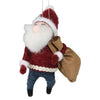 Santa Felt Ornament- Three Style Options